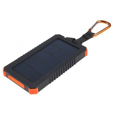 Image de Xtorm Solar Charger 5000mAh Black/Orange Batterie externe