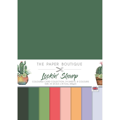 Abbildung von The Paper Boutique Lookin Sharp Colour Card Collection