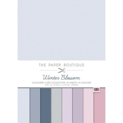 Abbildung von The Paper Boutique Winter Blossom Coloured Card Collection