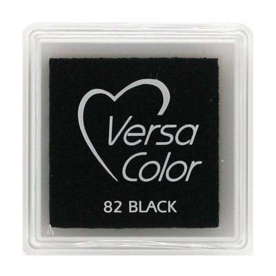 Abbildung von Tsukineko VersaColor Stempelkissen 3x3cm Black
