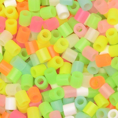 Abbildung von Vaessen Creative Bügelperlen 6000 Stücks Neon glow