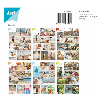 Abbildung von Joy!Crafts Schneidebögen A4 2x6pcs Sommergrüße