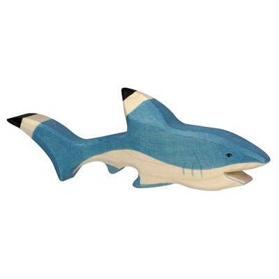 Abbildung von Holztiger Hai 80200 20 cm