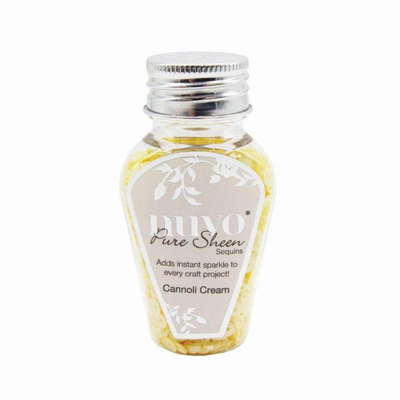 Abbildung von Nuvo Spring Meadow Pure Sheen Sequins Cannoli Cream