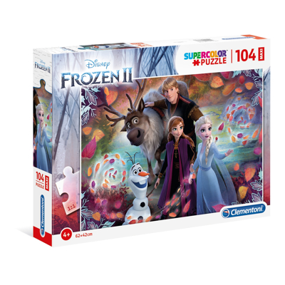 Abbildung von Clementoni 23738 104 Maxi Teile Puzzle Disney Frozen 2 / Die Eiskönigin