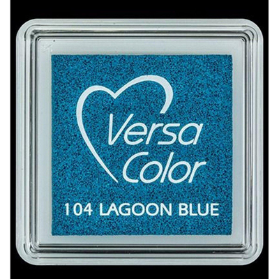 Abbildung von Tsukineko VersaColor Inkpad 3x3cm Lagoon Blue