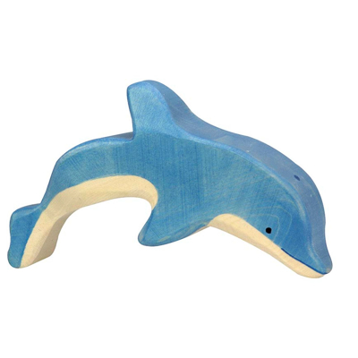 Abbildung von Holztiger Delfin 80198 16,5 cm