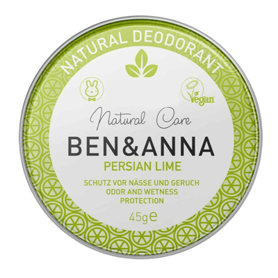 Afbeelding van Ben &amp; Anna Deodorant Blik Cream Persian Lime 45 gr