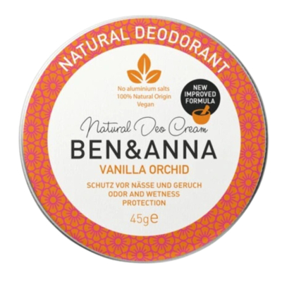 Afbeelding van Ben &amp; Anna Cream Deodorant Vanilla Orchid 45 Gr