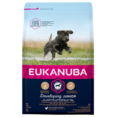Afbeelding van Eukanuba Dog Developing Junior Large 3 kg