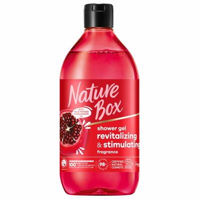 Afbeelding van Nature Box Pomegranate Douchegel 385 ml