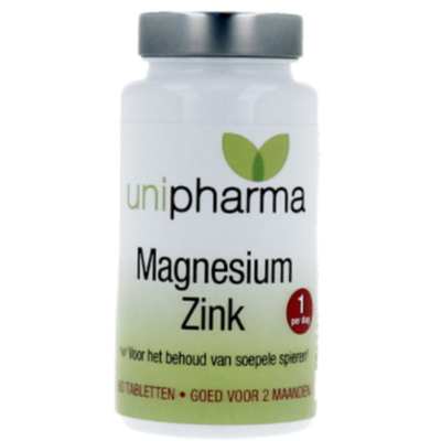 Afbeelding van Magnesium Zink 60 tabletten