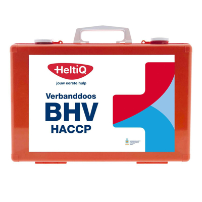 Afbeelding van HeltiQ BHV Verbanddoos Modulair HACCP Oranje