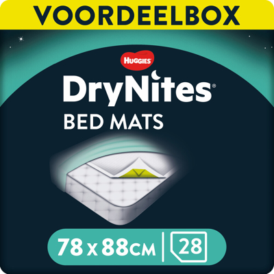 Afbeelding van 4x DryNites Bed Matrasbeschermers 7 stuks