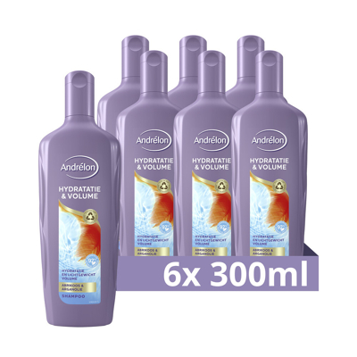 Afbeelding van 6x Andrelon Shampoo Special Hydratatie &amp; Volume 300 ml