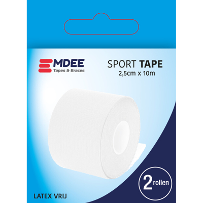 Afbeelding van Emdee Sporttape Duo White 1ST