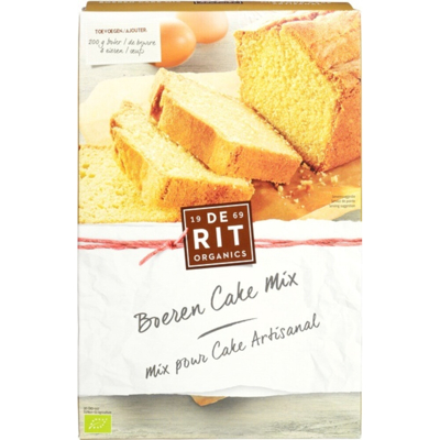 Afbeelding van De Rit Boeren cake mix 400 g