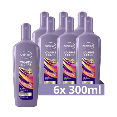 Afbeelding van 6x Andrelon Shampoo Volume &amp; Care 300 ml