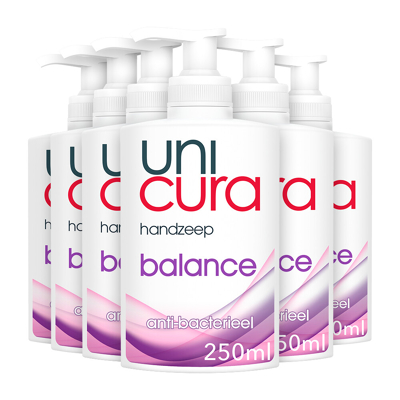 Afbeelding van Unicura Handzeep Balans 6x250ml