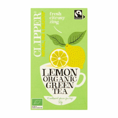 Afbeelding van Clipper Green tea lemon 20 zakjes