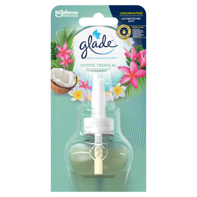 Afbeelding van Glade Electric Scented Fragrance Oil Refill Exotic Tropical Blossoms 20ml