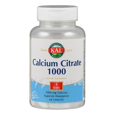 Afbeelding van Kal Calcium Citraat 1000 mg Tabletten