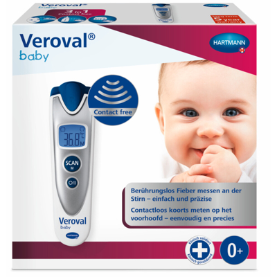 Afbeelding van Veroval Baby 3in1 Infrarood Thermometer