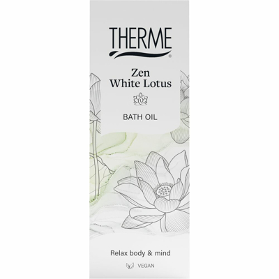 Afbeelding van Therme Zen White Lotus Bath Oil, 100 ml