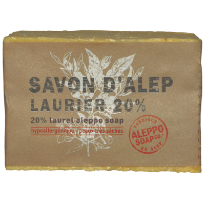 Afbeelding van Aleppo Soap Co Savon D&#039;Alep Zeep met 20% Laurier