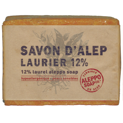 Afbeelding van Aleppo Soap Co Savon D&#039;Alep Zeep met 12% Laurier
