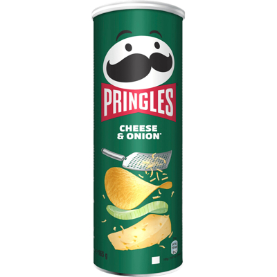 Afbeelding van Pringles Cheese &amp; Onion 9x165g