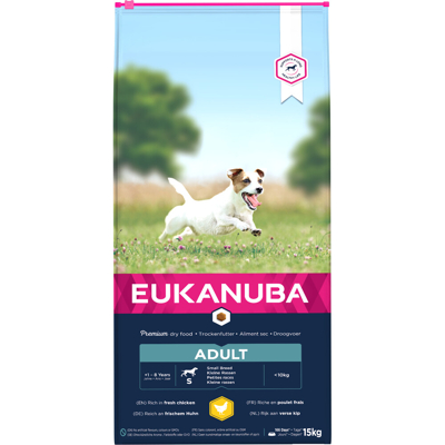 Afbeelding van Eukanuba Dog Adult Small Chicken 15 kg