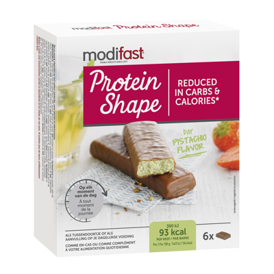 Afbeelding van Modifast Protein Shape Bar Chocolade en Pistache