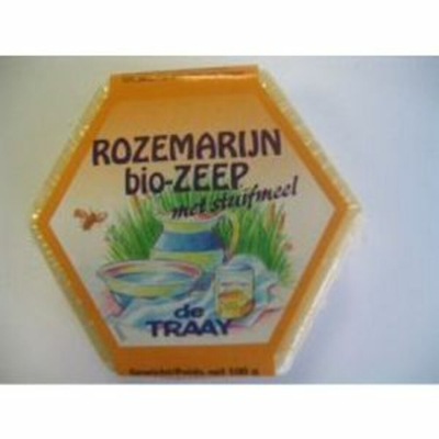 Afbeelding van De Traay Bee Honest Cosmetics Zeep Rozemarijn met Stuifmeel 100G