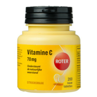Afbeelding van Roter Vitamine C 70 Mg Kauwtablet, 200 tabletten