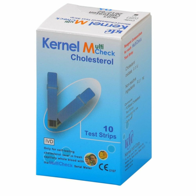 Afbeelding van Kernel Int. Corp. Multicheck™ Cholesterol Strips (10)