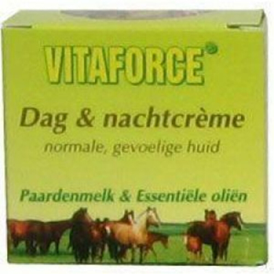 Afbeelding van Vitaforce Paardenmelk Dag en Nachtcreme 50 ml