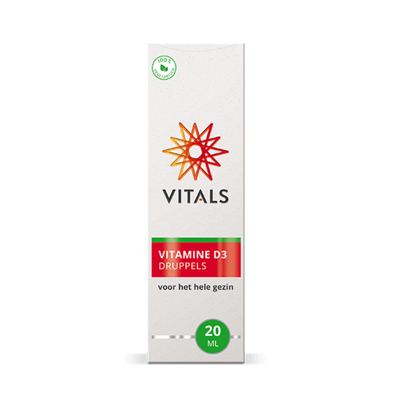 Afbeelding van Vitals Vitamine D3 Druppels