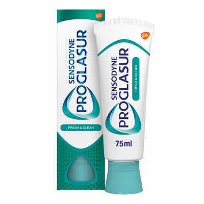 Afbeelding van Sensodyne Proglasur Fresh &amp; Clean Tandpasta Multiverpakking 6x75ML