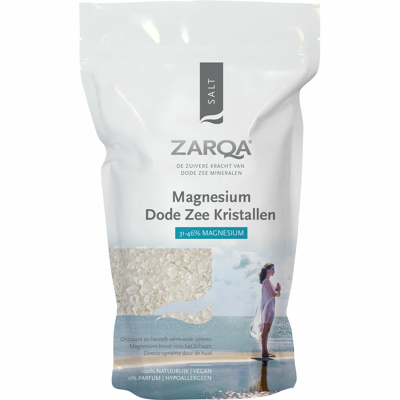 Afbeelding van 6x Zarqa Dode Zeekristallen Magnesium 1 kg