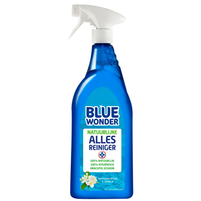 Afbeelding van Blue Wonder 100% Natuurlijke Allesreiniger Spray Oranjebloesem 750 ml