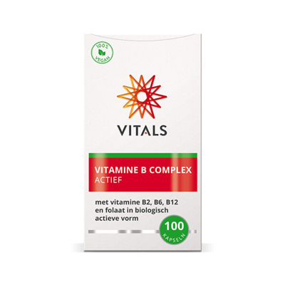 Afbeelding van Vitals Vitamine B Complex Actief, 100 capsules