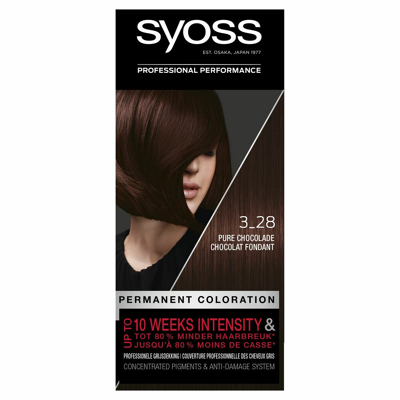 Afbeelding van 2+2 gratis: Syoss Classic Haarverf 3 28 Dark Chocolate