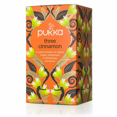 Afbeelding van Pukka Three Cinnamon Bio (20 Theezakjes)
