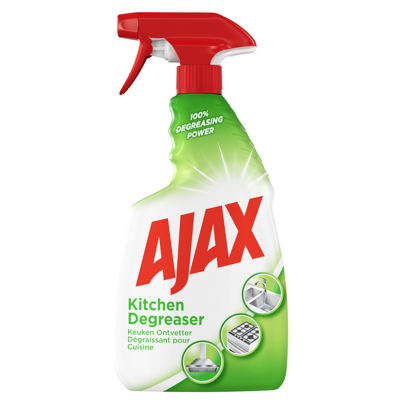 Afbeelding van 6x Ajax Keukenspray Optimal 7 verwijdert eenvoudig vet van alle keukenoppervlakken 750 ml