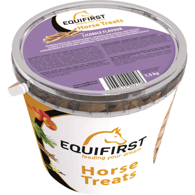 Afbeelding van EquiFirst Horse Treats Licorice 1,5 kg