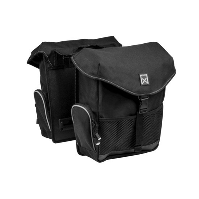 Afbeelding van Willex dubbele bagagetas Zwart 24 liter