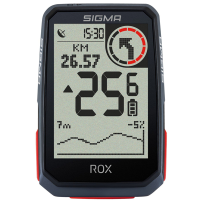 Afbeelding van Sigma ROX 4.0 GPS fietscomputer HR Set BikeTotaal.nl Zwart