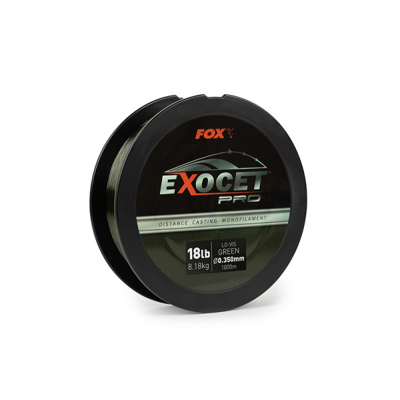 Imagen de Fox Exocet Pro Low Vis Green (1000m) 0,400mm Monofilamento