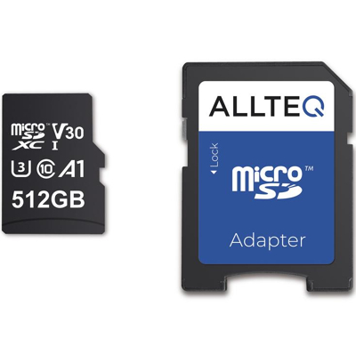 Afbeelding van Micro SD kaart 512 GB Allteq